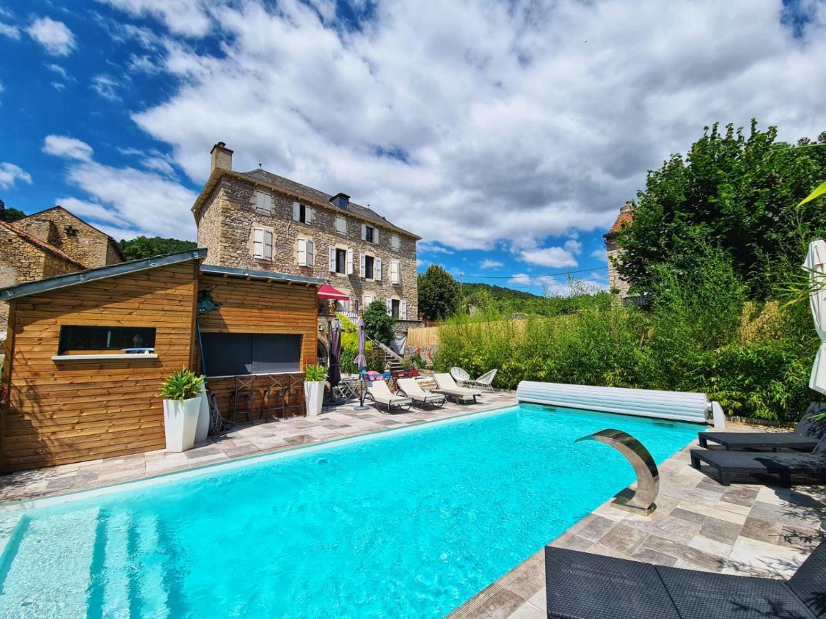 Le Mas Rolland, Piscine Chauffee & Spa - Millau - Gorges Du Tarn Compeyre エクステリア 写真