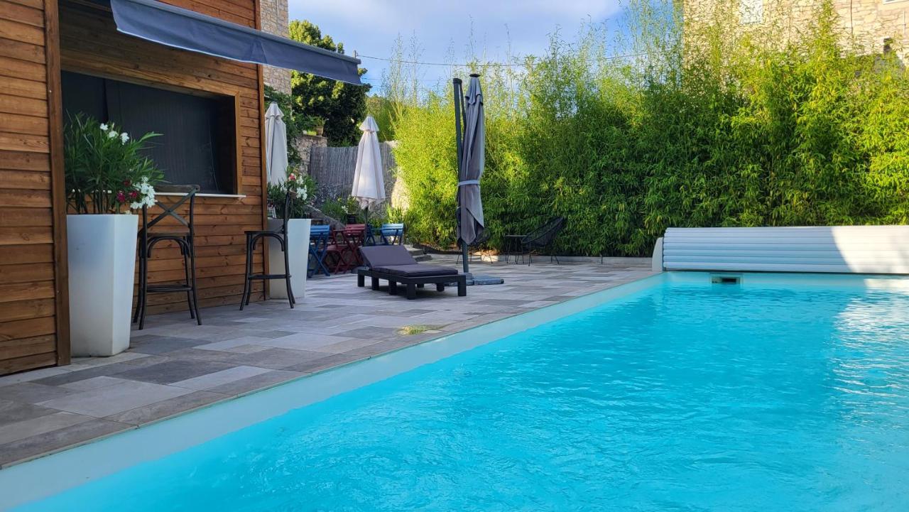 Le Mas Rolland, Piscine Chauffee & Spa - Millau - Gorges Du Tarn Compeyre エクステリア 写真