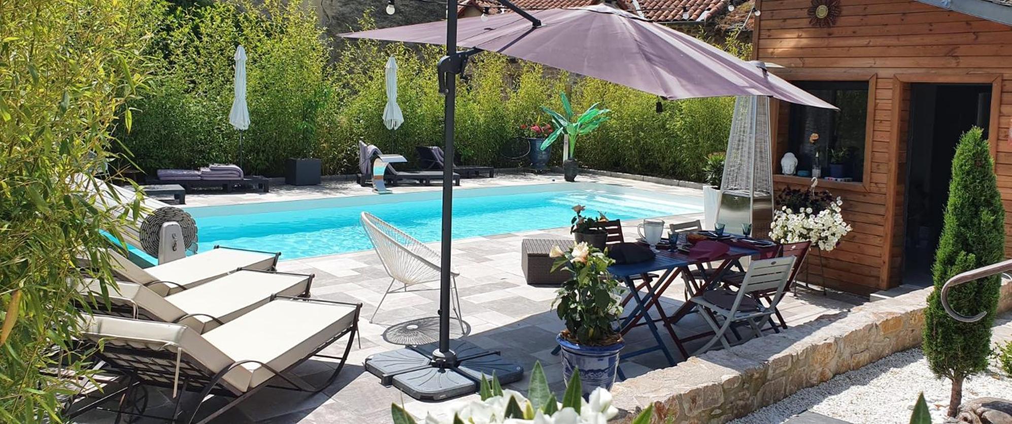 Le Mas Rolland, Piscine Chauffee & Spa - Millau - Gorges Du Tarn Compeyre エクステリア 写真